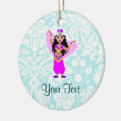 Buikdanseres; Schattige Keramisch Ornament (Links)