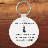 buikdanseres sleutelhanger (Voorkant)