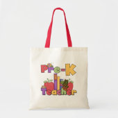 Buiken en appels voor leerlingT-shirts en cadeautj Tote Bag (Voorkant)