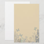 Buiken en bloemen briefpapier (Voorkant / Achterkant)
