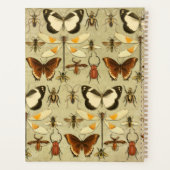  buiken Patroon Warm Geel Sinaasappel Planner (Achterkant)