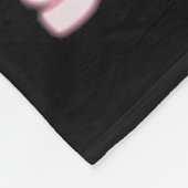 Buikpijn Overlevende kat Grappig Fleece Deken (Hoek)