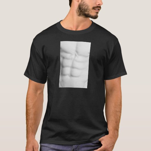 Buikspieren T-shirt (Voorkant)