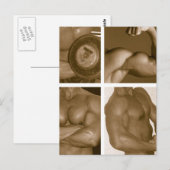 Buikspieren: www.AriesArtist.com Briefkaart (Voorkant / Achterkant)