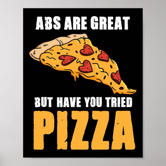 Buikspieren Zijn Geweldig Maar Heb Je Geprobeerd P Poster (Voorkant)