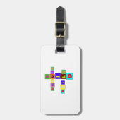BUILD BEAUTY DAILY Luggage Tag Bagagelabel (Voorkant verticaal)