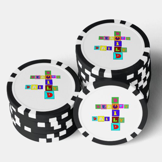 Build Beayty Daily Poker Chips (Opstapeling)