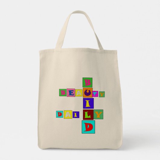 Build Beayty Daily Tote Bag (Achterkant)