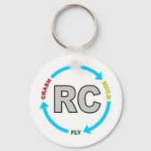 Build Crash Fly RC Sleutelhanger (Voorkant)