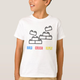 Build Crush Repeat T-shirt