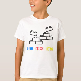 Build Crush Repeat T-shirt
