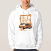 Build Dreams – Driven to Succeed Pullover Hoodie (Voorkant)