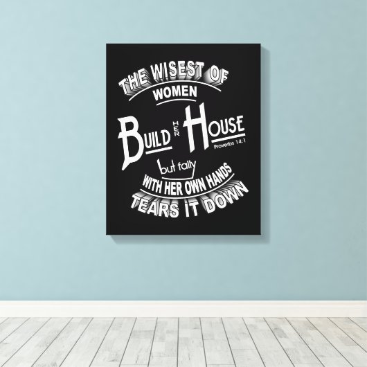 Build House Canvas (Insitu (Houten vloer))