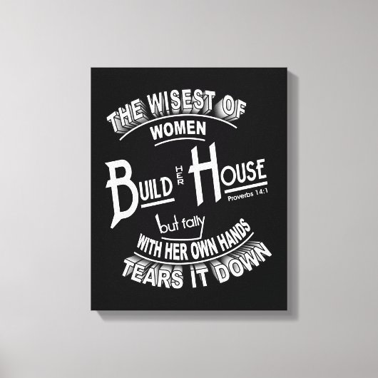 Build House Canvas (Voorkant)