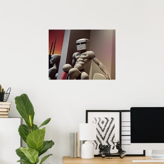 Build the Magic and They Will Come Poster (Thuiskantoor)