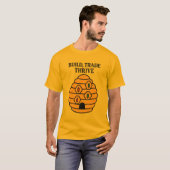 Build, Trade, Thrive Trader T-shirt (Voorkant volledig)