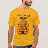 Build, Trade, Thrive Trader Tee T-shirt (Voorkant)