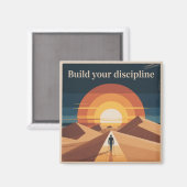 Build Your Discipline Magneet (Voorkant / Achterkant)