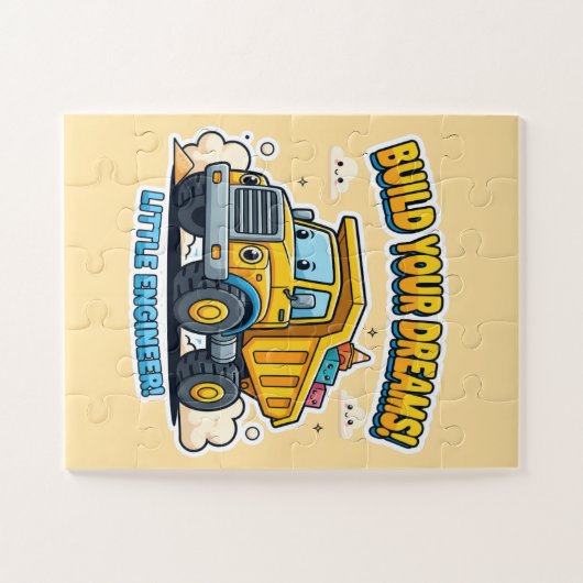 Build Your Dreams! Little Engineer - Cheerful Legpuzzel (Horizontaal)