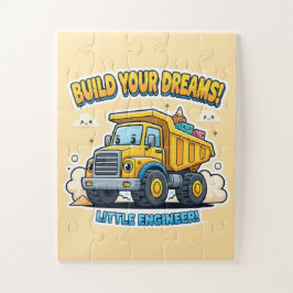 Build Your Dreams! Little Engineer - Cheerful Legpuzzel