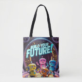 Build Your Future with Kids in Space Tote Bag (Voorkant)