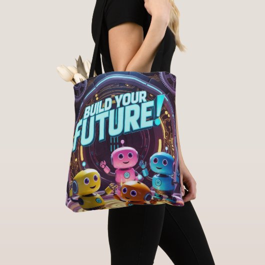 Build Your Future with Kids in Space Tote Bag (Dichtbij)
