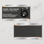 Builder Construction | General Contractor Tools Visitekaartje (Voorkant / Achterkant)