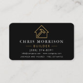 Builder Construction  Visitekaartje (Voorkant)
