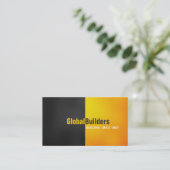Builder Management General Contractor Visitekaartje (Staand voorkant)