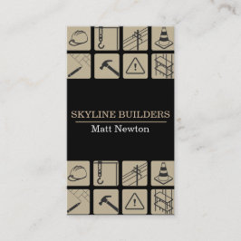 Builder Manager Construction General Contractor Visitekaartje