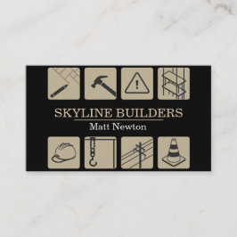 Builder Manager Construction General Contractor Visitekaartje