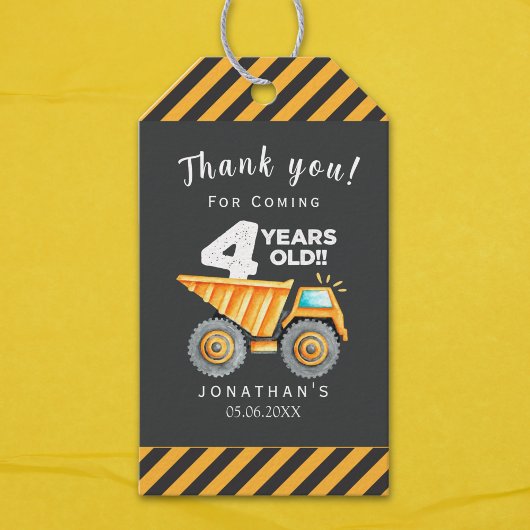 Builder-Themed Party for 4-Year-Old Boy Cadeaulabel