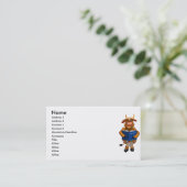 builderbull capabull betrouwbaar inzetbaar etc. visitekaartje (Staand voorkant)