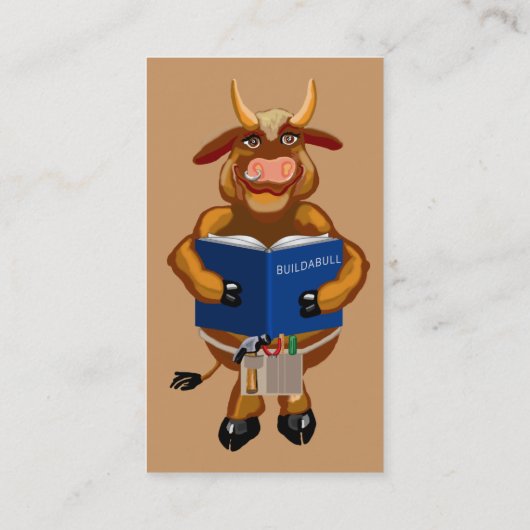 builderbull capabull betrouwbaar inzetbaar etc. visitekaartje (Achterkant)