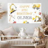 Builder's Dream Construction Party Boys Spandoek