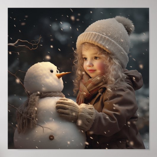 Building a Snowman Poster (Voorkant)