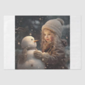 Building a Snowman Tissuepapier (Voorkant)