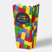 Building Blocks Boy Birthday Brick Party Favor Box Bedankdoosjes (Achterkant)