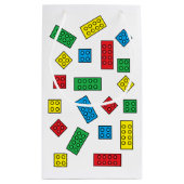 "Building Blocks" Gift Bag Klein Cadeauzakje (Achterkant)