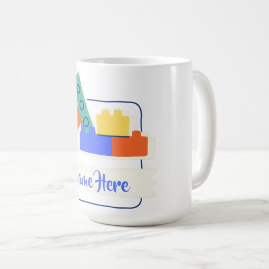 Building Bricks Koffiemok (Voorkant rechts)