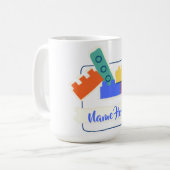 Building Bricks Koffiemok (Voorkant links)