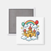 Building Castles in the Sky Magneet (Voorkant / Achterkant)