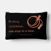 Building Confidence, One Step at a Time - Orange Etui (Voorkant)