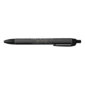 Building Construction Black Gold Zwarte Inkt Pen (Bodem)
