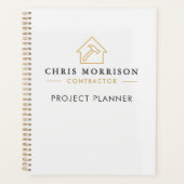 Building Construction White Gold Project Planner (Voorkant)