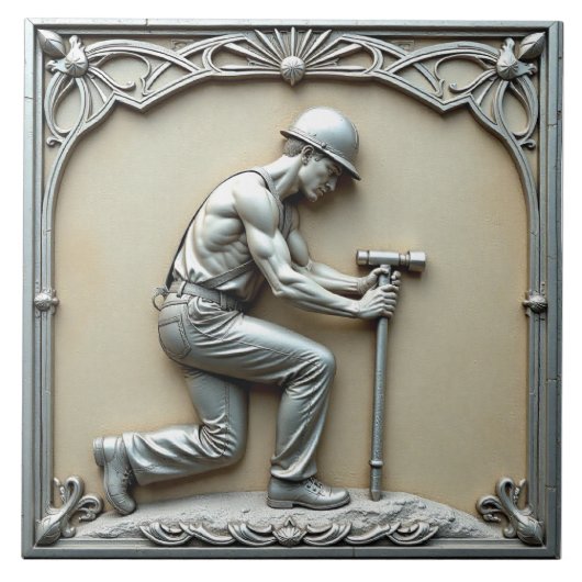 Building Foundations of Glory Tegeltje (Voorkant)