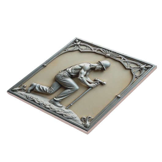 Building Foundations of Glory Tegeltje (Zijkant)