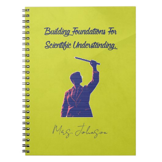 Building Foundations Scientific Understanding Notitieboek (Voorkant)