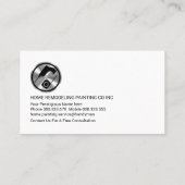 Building Frame Handyman Repair Visitekaartje (Achterkant)