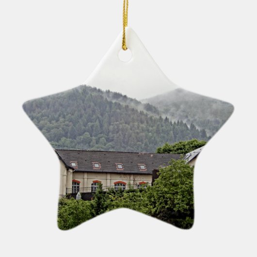 BuildingInTheHills Keramisch Ornament (Voorkant)